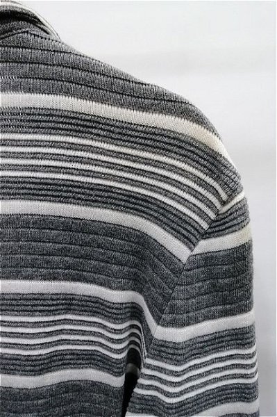 画像3: GOSTAR DE FUGA ジャケット.ボーダニット /グレー/44 S-21-10-21-1027-GO-ja-KN-ZT153 (3)