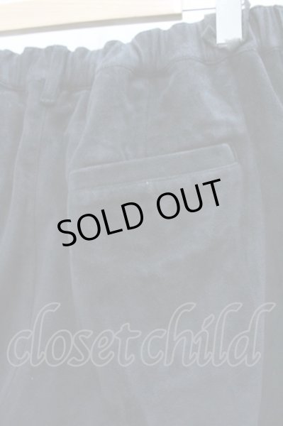 画像3: FUGA パンツ.SUBURB フェイクスウェードガウチョ /ブラック/44 O-21-10-24-075-FU-pa-YM-ZT263 (3)