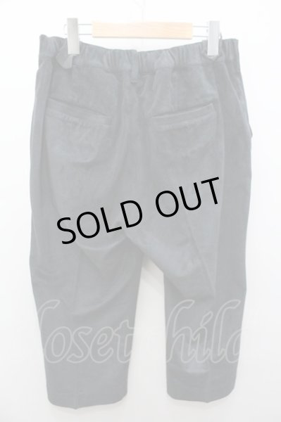 画像4: FUGA パンツ.SUBURB フェイクスウェードガウチョ /ブラック/44 O-21-10-24-075-FU-pa-YM-ZT263 (4)