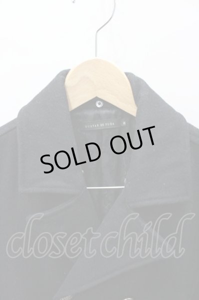 画像2: GOSTAR DE FUGA コート.ウールP /ブラック/44 O-21-10-26-021-GO-ou-YM-ZT-M114 (2)