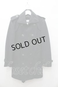【SALE】BUFFALO BOBS コート.GLASGOW【グラスゴー】ナポレオントレンチ /ブラック/1 O-21-10-26-005-BU-ou-YM-ZT-M008