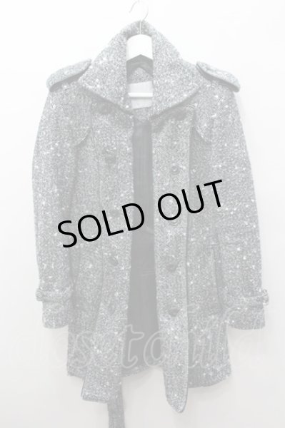 画像4: BUFFALO BOBS コート.GLASGOW【グラスゴー】ナポレオントレンチ /ブラック/1 O-21-10-26-010-BU-ou-YM-ZT-M004 (4)