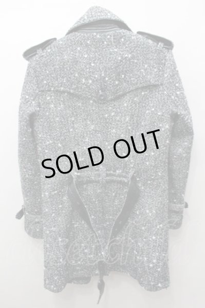 画像5: BUFFALO BOBS コート.GLASGOW【グラスゴー】ナポレオントレンチ /ブラック/1 O-21-10-26-010-BU-ou-YM-ZT-M004 (5)