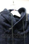 画像2: 【SALE】SCHLUSSEL ジャケット.ビッグフードキルティンクカットブルゾン /ネイビー/2 O-21-10-27-045-SC-ja-YM-ZT-M103 (2)