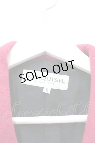 画像3: VANQUISH コート.イタリアンカラーショートP /レッド/S O-21-10-27-008-VA-ou-YM-ZT-M007 (3)