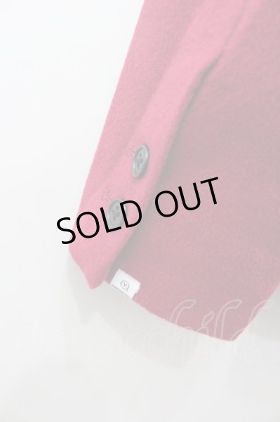 画像4: VANQUISH コート.イタリアンカラーショートP /レッド/S O-21-10-27-008-VA-ou-YM-ZT-M007 (4)