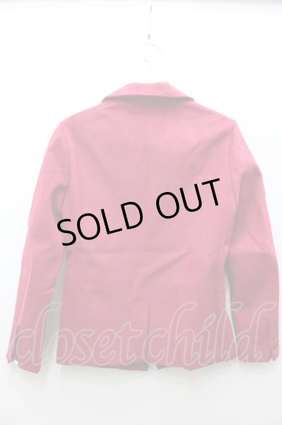 画像5: VANQUISH コート.イタリアンカラーショートP /レッド/S O-21-10-27-008-VA-ou-YM-ZT-M007 (5)