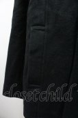 画像2: 【WINTERセール】NO ID. コート.メルトンPコート /ブラック/2 O-21-10-27-092-NO-ou-YM-ZT-M116 (2)