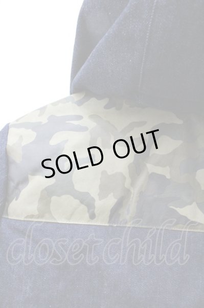 画像4: wjk ジャケット.セパレートフードダウン /インディゴ/S O-21-10-27-100-wj-ou-YM-ZT-M112 (4)