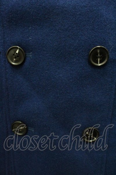 画像3: VANQUISH コート.メルトンショート /ネイビー/S O-21-10-27-017-VA-ja-YM-ZT-M007 (3)