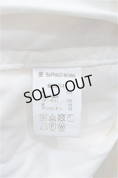 画像4: BUFFALO BOBS シャツ.イタリアンカラー /ホワイト/1 S-21-10-28-1015-BU-sh-KN-ZT268 (4)