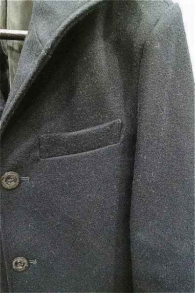 画像3: GOSTAR DE FUGA ジャケット.メルトンイタリアンカラー /ネイビー/44 S-21-10-28-1041-GO-ja-KN-ZT174 (3)
