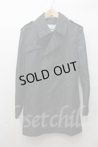 【WINTERセール】HIGH STREET コート.ＴＣシャンブレートレンチ 【現在買取対象外】 /ブラック/L O-21-10-28-046-HI-ou-YM-ZT-M019