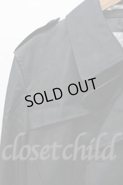 画像2: HIGH STREET コート.ＴＣシャンブレートレンチ 【現在買取対象外】 /ブラック/L O-21-10-28-046-HI-ou-YM-ZT-M019 (2)