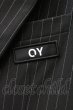 画像2: OY ジャケット.背中ボタンデザインテーラード /ブラック/ O-21-10-29-004-OY-ja-YM-ZT-M114 (2)
