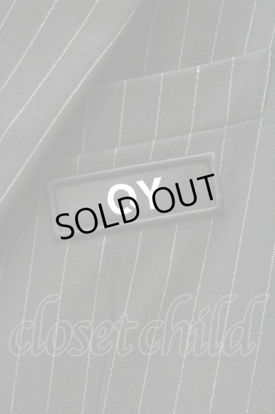 画像2: OY ジャケット.背中ボタンデザインテーラード /ブラック/ O-21-10-29-004-OY-ja-YM-ZT-M114 (2)