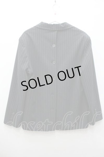 画像5: OY ジャケット.背中ボタンデザインテーラード /ブラック/ O-21-10-29-004-OY-ja-YM-ZT-M114 (5)