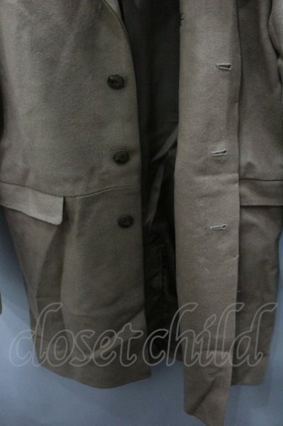 画像4: BUFFALO BOBS コート.MONTAIGNE(モンテーニュ)ウールメルトンチェスター /キャメル/1-2 O-21-10-30-116-BU-ou-YM-ZT-M006 (4)