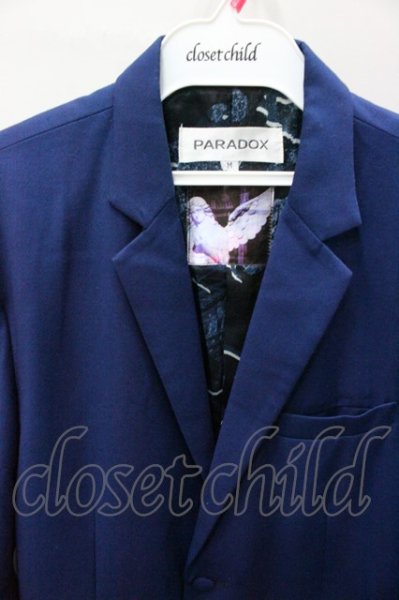 画像2: PARADOX コート.アームクロスチェスター /ブルー/M O-21-10-30-136-PA-ou-YM-ZT-M006 (2)