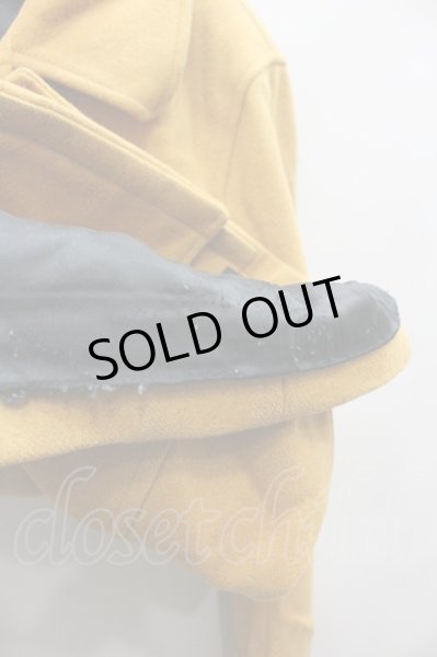 画像7: MURDER LICENSE コート.スタンダードウールP /マスタード/46 O-21-10-31-027-MU-ou-YM-ZT-M004 (7)