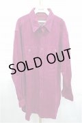 【SALE】MILKBOY シャツ.CORDUROY /ワインレッド/表記なし S-21-11-01-1009-MI-sh-KN-ZT040