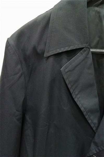 画像3: GOSTAR DE FUGA コート.ステンカラー /ブラック/46 S-21-11-01-1026-GO-ja-KN-ZT-M101 (3)