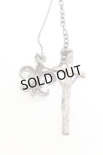 画像3: 【新品アウトレット】   レイヤード百合ロザリオネックレス /0/表記なし T-21-11-02-013l-1-ac-SI-m-NA-ZT-B500 (3)