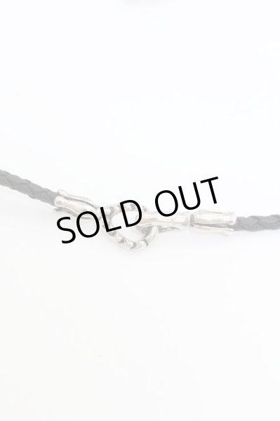 画像4: 【新品アウトレット】   クロスレザーネックレス /0/表記なし T-21-11-02-014l-1-ac-SI-m-NA-ZT-B500 (4)