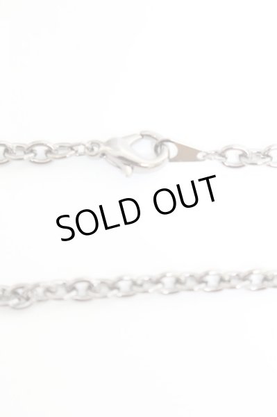 画像4: 【新品アウトレット】   スクエアストーンチャームネックレス /0/ T-21-11-02-002l-1-ac-SI-m-NA-ZT-B500 (4)