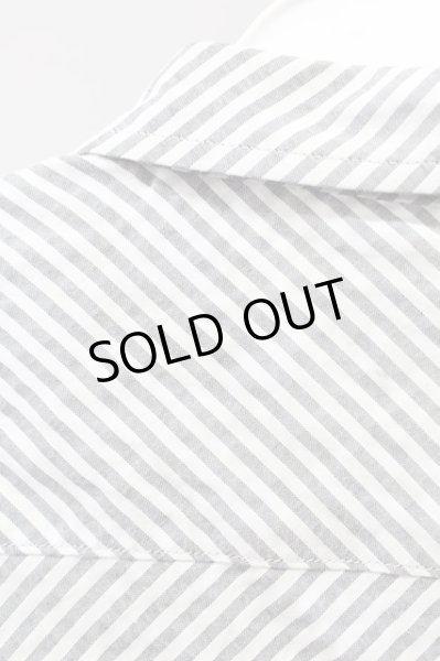 画像3: TORNADO MART シャツ.ムラ汚しストライプ7S /グレー/- T-21-11-05-007-TO-sh-ET-ZT300 (3)