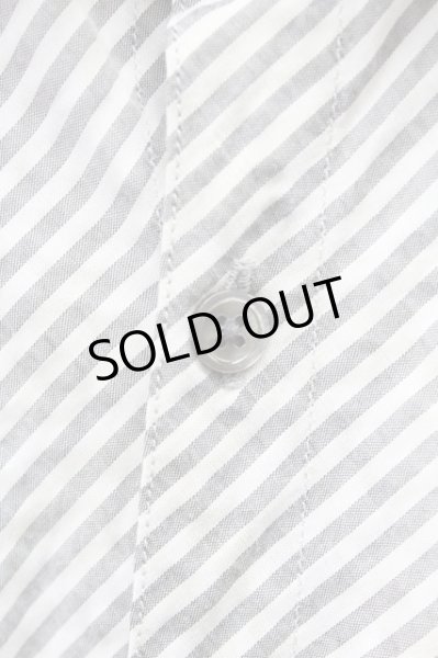 画像4: TORNADO MART シャツ.ムラ汚しストライプ7S /グレー/- T-21-11-05-007-TO-sh-ET-ZT300 (4)