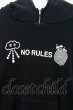 画像2: MILK BOY パーカー.NO RULES フーディー /ブラック/ O-21-11-06-019-ET-to-YM-ZT265 (2)