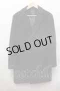 【SALE】RAGEBLUE コート.メルトンチェスター 【現在買取対象外】/ブラック/M O-21-11-17-021-RA-ou-YM-ZT-M108