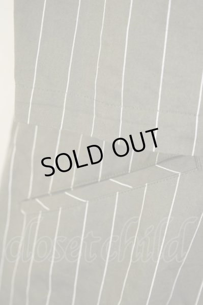 画像5: MILKBOY ジャケット.ストライプ4B /カーキ/F T-21-11-19-004-MI-ja-KN-ZT305 (5)