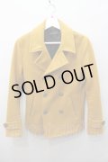 【SALE】FUGA コート.Anthem メルトンピー /イエロー/44 O-21-11-20-026-FU-ou-YM-ZT-M014