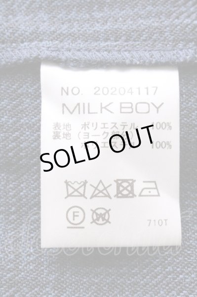 画像9: MILKBOY ジャケット.WATSON /ブラック×ネイビー/F T-21-11-30-002-MI-ja-KN-ZT169 (9)