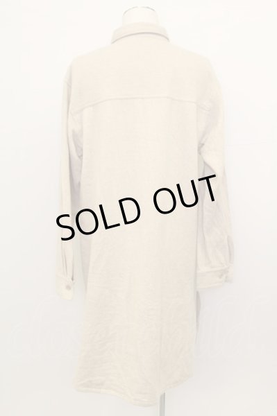 画像2: MILKBOY シャツ.WOOLY LONG /ベージュ/- T-21-11-30-001-MI-to-KN-ZT030 (2)