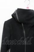 画像2: 【SALE】gene parfum ジャケット.W-face Wool HighNeck Hooodie /ブラック/36 O-21-11-30-038-GE-ja-YM-ZT256 (2)