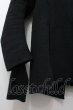 画像3: gene parfum ジャケット.W-face Wool HighNeck Hooodie /ブラック/36 O-21-11-30-038-GE-ja-YM-ZT256 (3)
