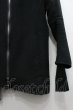 画像4: gene parfum ジャケット.W-face Wool HighNeck Hooodie /ブラック/36 O-21-11-30-038-GE-ja-YM-ZT256 (4)