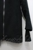 画像4: 【SALE】gene parfum ジャケット.W-face Wool HighNeck Hooodie /ブラック/36 O-21-11-30-038-GE-ja-YM-ZT256