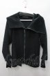 画像5: gene parfum ジャケット.W-face Wool HighNeck Hooodie /ブラック/36 O-21-11-30-038-GE-ja-YM-ZT256 (5)