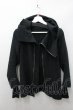 画像6: gene parfum ジャケット.W-face Wool HighNeck Hooodie /ブラック/36 O-21-11-30-038-GE-ja-YM-ZT256 (6)