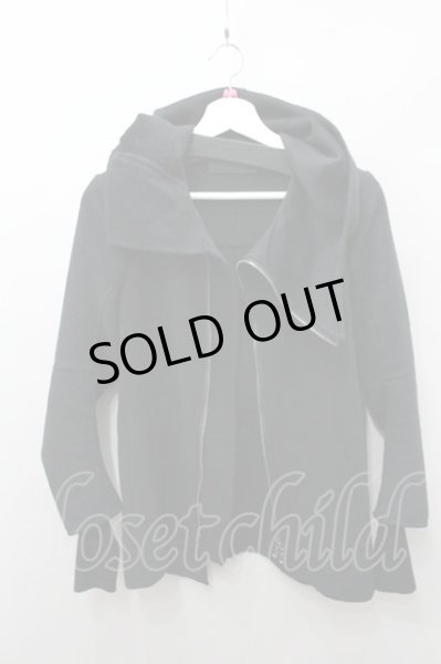 画像6: gene parfum ジャケット.W-face Wool HighNeck Hooodie /ブラック/36 O-21-11-30-038-GE-ja-YM-ZT256 (6)