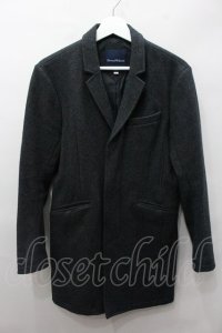 【WINTERセール】DEAN&McQUEEN コート.WEST MINISTAR（ウエストミニスター）チェスターフィールド /ブラック/1 O-21-11-30-092-DE-ou-YM-ZT-M113