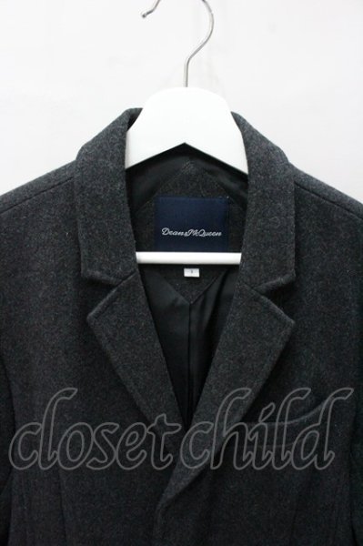 画像2: DEAN&McQUEEN コート.WEST MINISTAR(ウエストミニスター)チェスターフィールド /ブラック/1 O-21-11-30-092-DE-ou-YM-ZT-M113 (2)