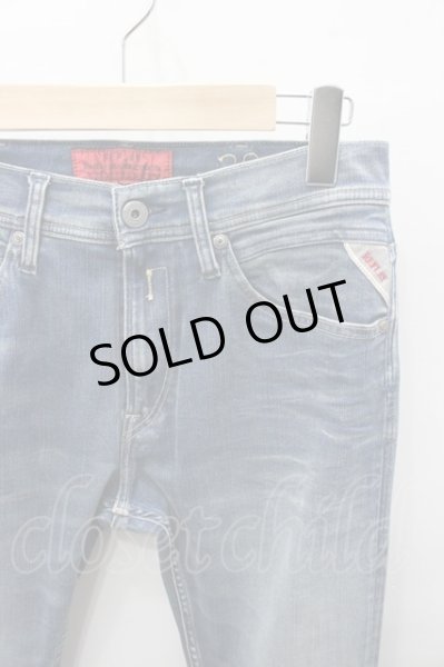 画像2: REPLAY　 パンツ.Hyperflex Jondrill Skinny【現在買取対象外】 /ライトインディゴ/W28 O-21-11-30-109-Wr-pa-YM-ZT100 (2)
