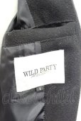 画像6: 【SALE】WILD PARTY ジャケット.ウール【現在買取対象外】 /ブラック/1 T-21-12-02-005-WI-ja-KN-ZT030