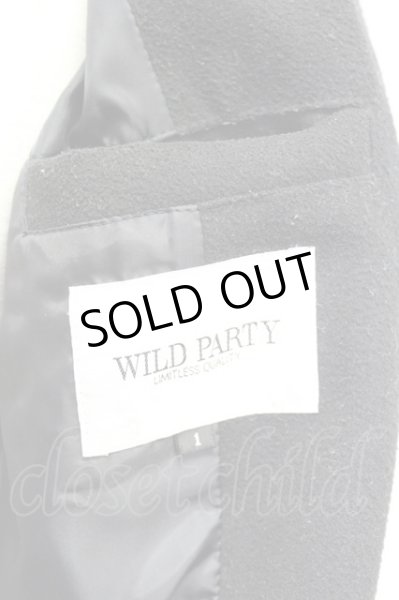 画像6: WILD PARTY ジャケット.ウール【現在買取対象外】 /ブラック/1 T-21-12-02-005-WI-ja-KN-ZT030 (6)