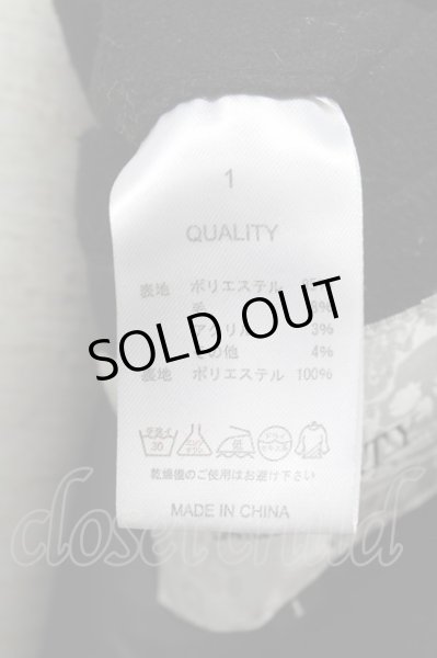 画像7: WILD PARTY ジャケット.ウール【現在買取対象外】 /ブラック/1 T-21-12-02-005-WI-ja-KN-ZT030 (7)